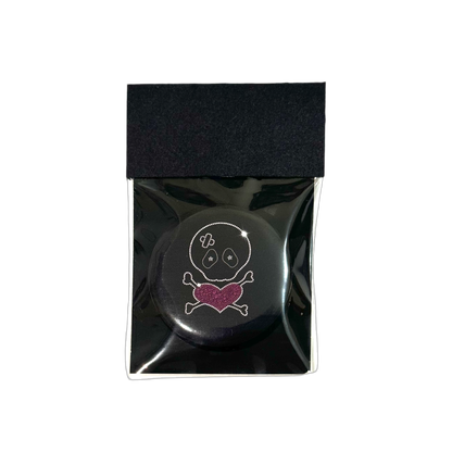SKULL N BONES PIN BADGE