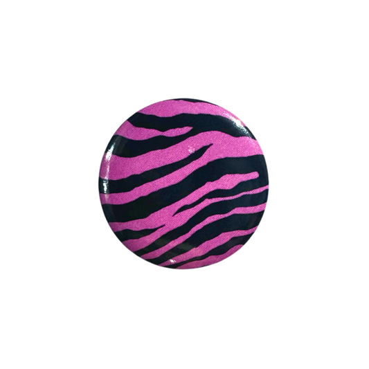 WILD STRIPES PIN BADGE